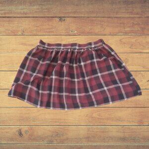 Wet Seal Y2K Plaid Mini Skirt Size Medium Elastic Waist Size L